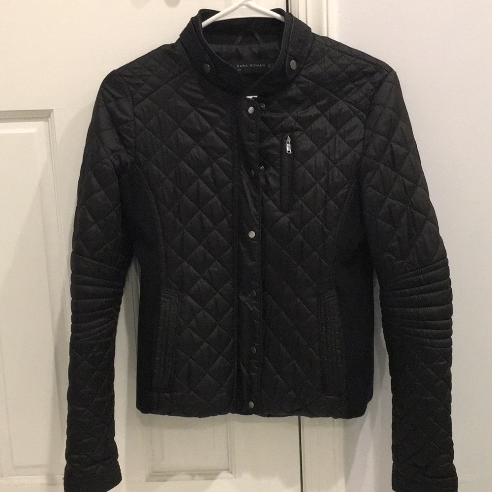 Zara Quilted Jacket Gem